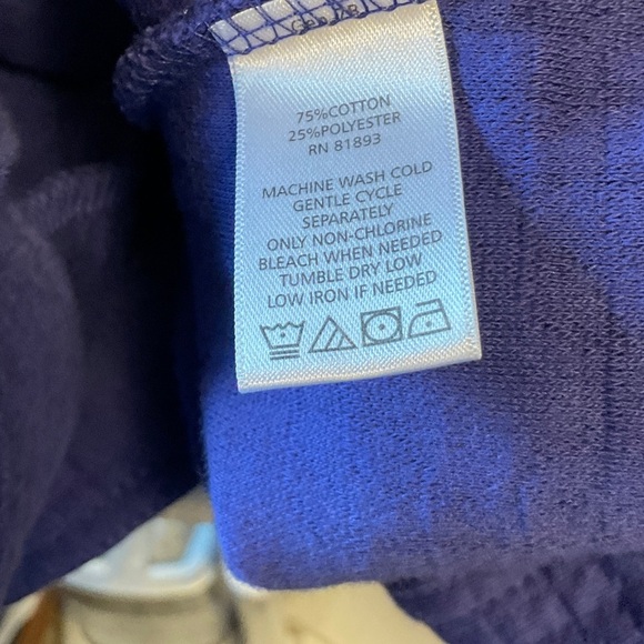 Isaac Mizrahi Deep Blue Teddy Jacket - Picture 6 of 6